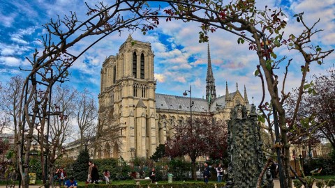 De Notre Dame au jardin du Luxembourg, Paris, avril 2016