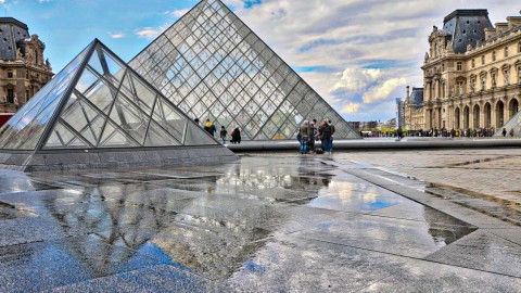 Louvre et alentours, Paris, avril 2016