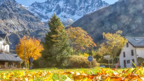Le Pic des Drus, Chamonix, octobre 2020