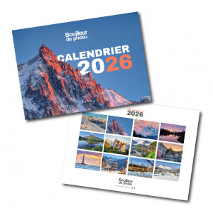 Le calendrier 2026 par Bouilleur de Photo